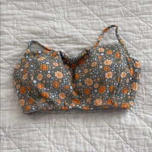 RVCA Mums Ribbed Bikini Top